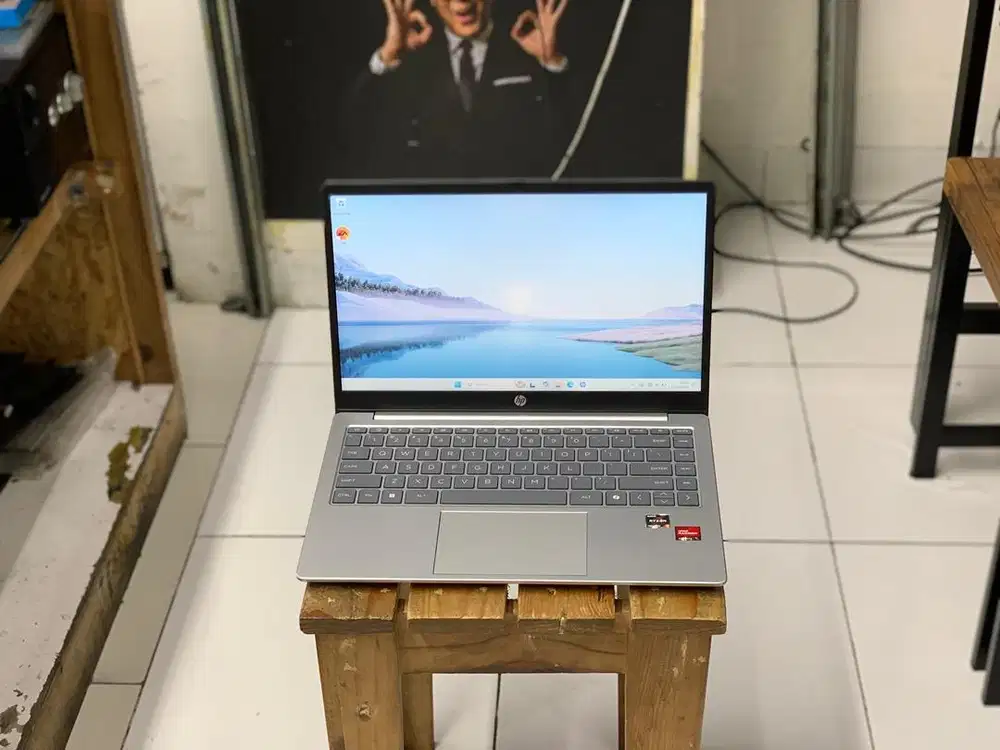 LAPTOP HP 14S-EM0320AU beli juni 2025 garansi resmi panjang