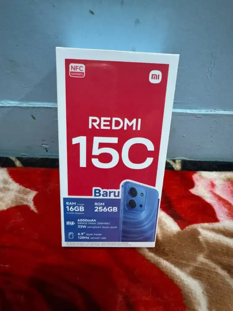 XIAOMI REDMI 15C 8+8/256 100% BARU