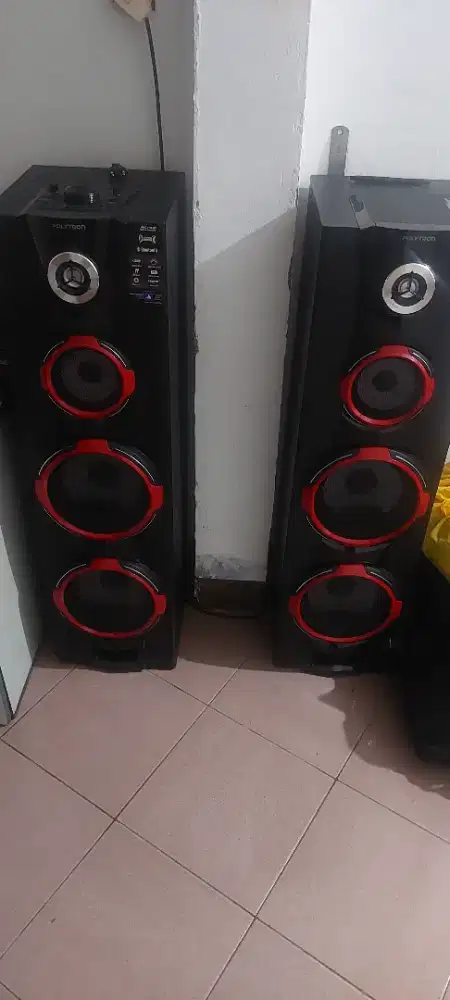 Speaker Karoke Bluetooth Polytron