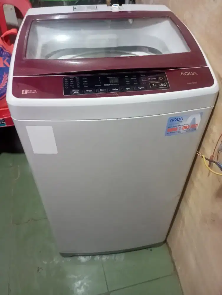 mesin cuci merek aqua normal minat wa