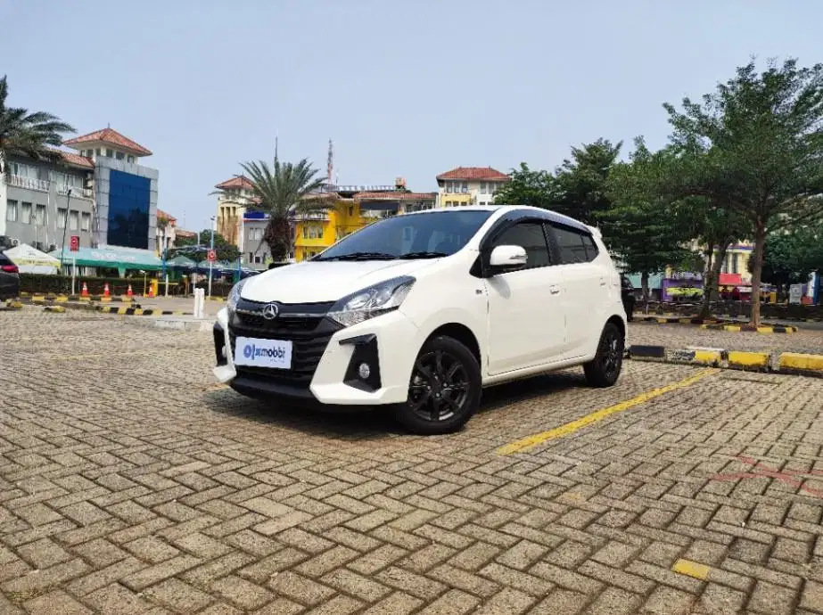 TDP 5,JT Daihatsu Ayla 1.2 X Bensin-AT Putih 2019