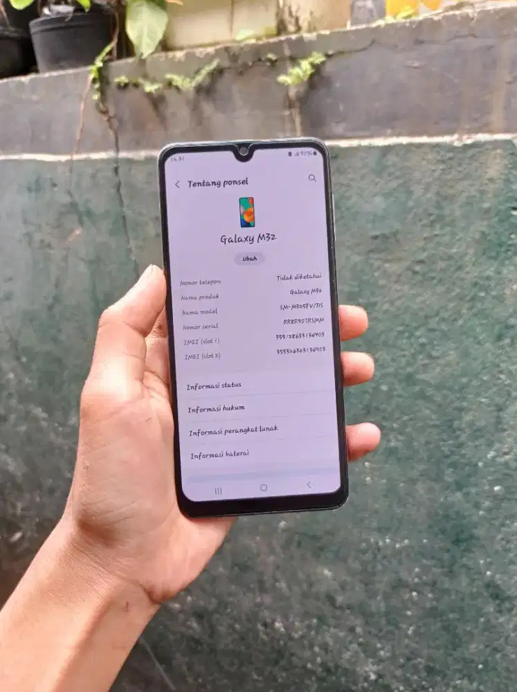 SAMSUNG M32 RAM 6/128GB