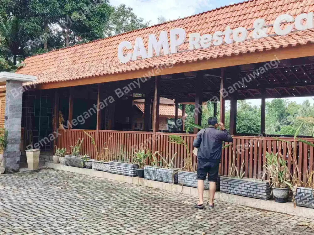 Dijual Ex. CAMP Resto &Cafe Desa Kemiren- Banyuwangi