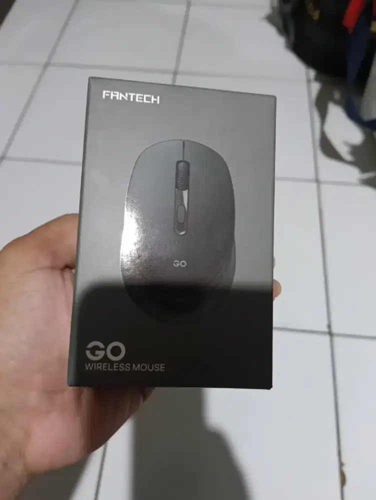 Jual mouse wireless fintech w609 baru