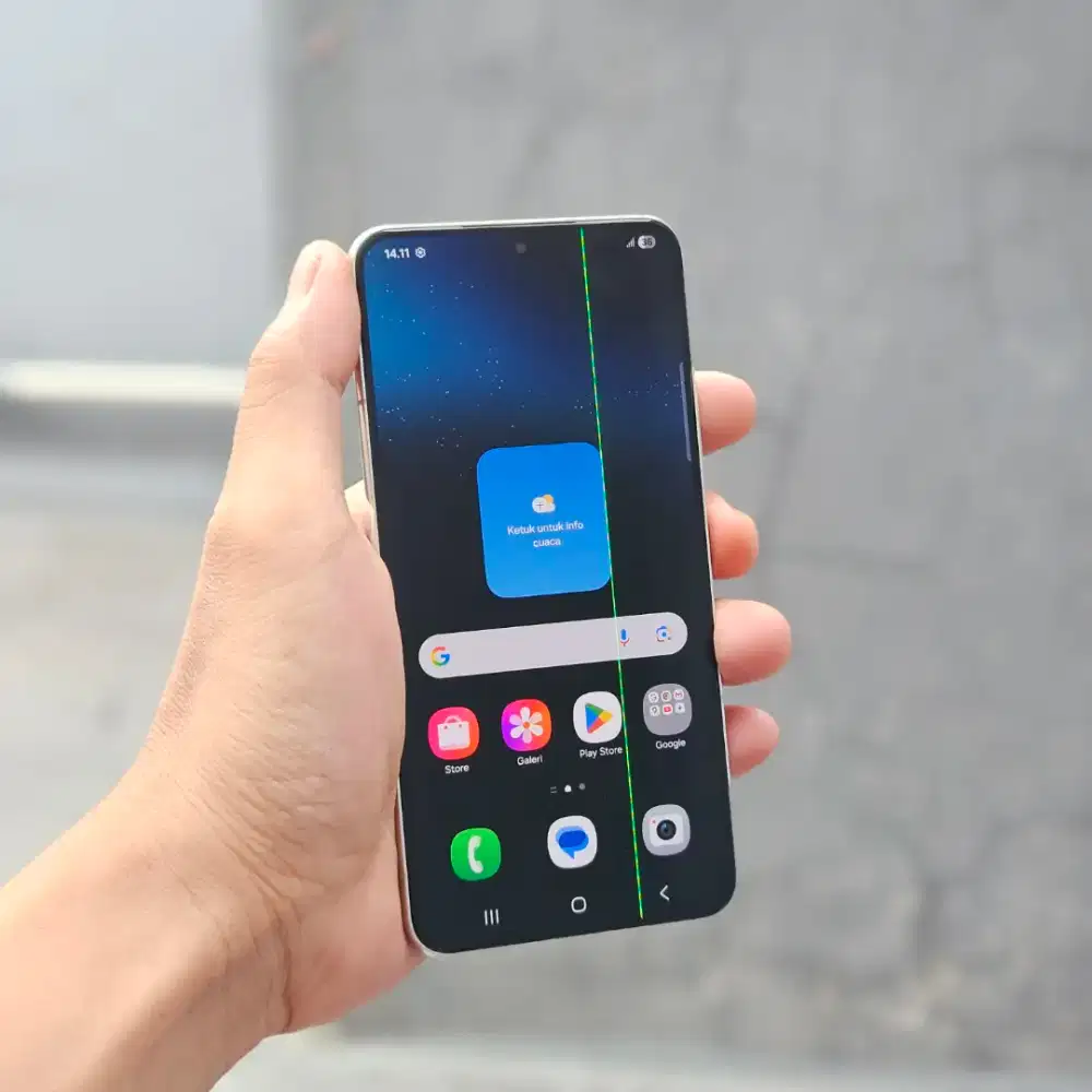 SAMSUNG GALAXY S22 SEIN 5G 256 GB MULUS MINUS GARIS 1 FUNGSI NORMAL