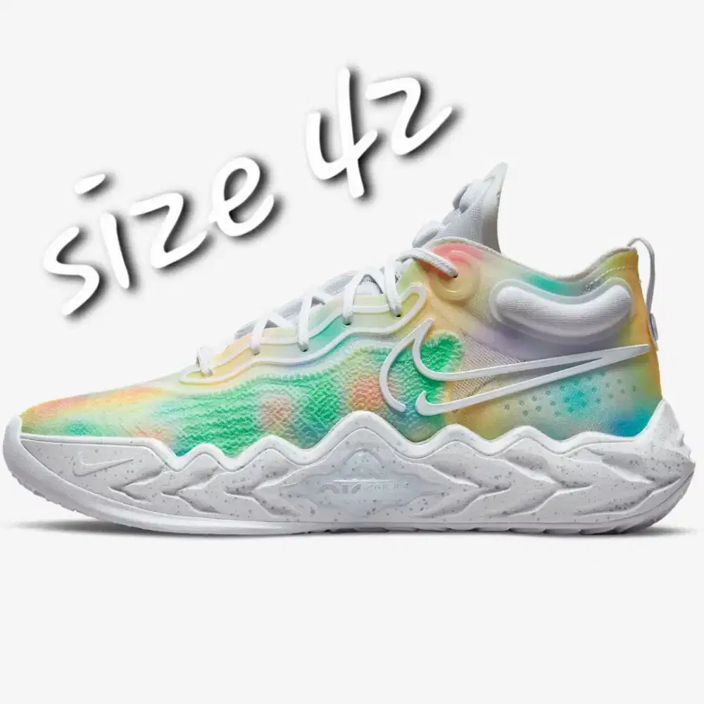 Sepatu basket nike gt run tie dye