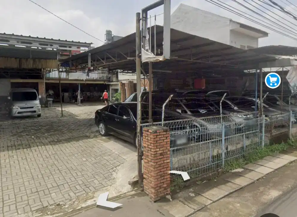 HITUNG TANAH ‼️  SHOWROOM + BENGKEL MOBIL DI JATIWARINGIN