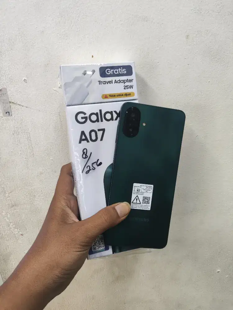SAMSUNG A07 8/256 FULLSET LIKENEW