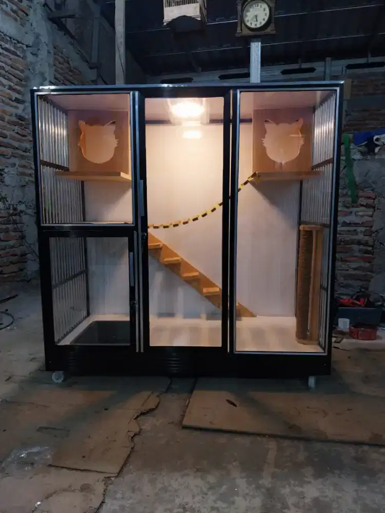Kandang Kucing aluminium