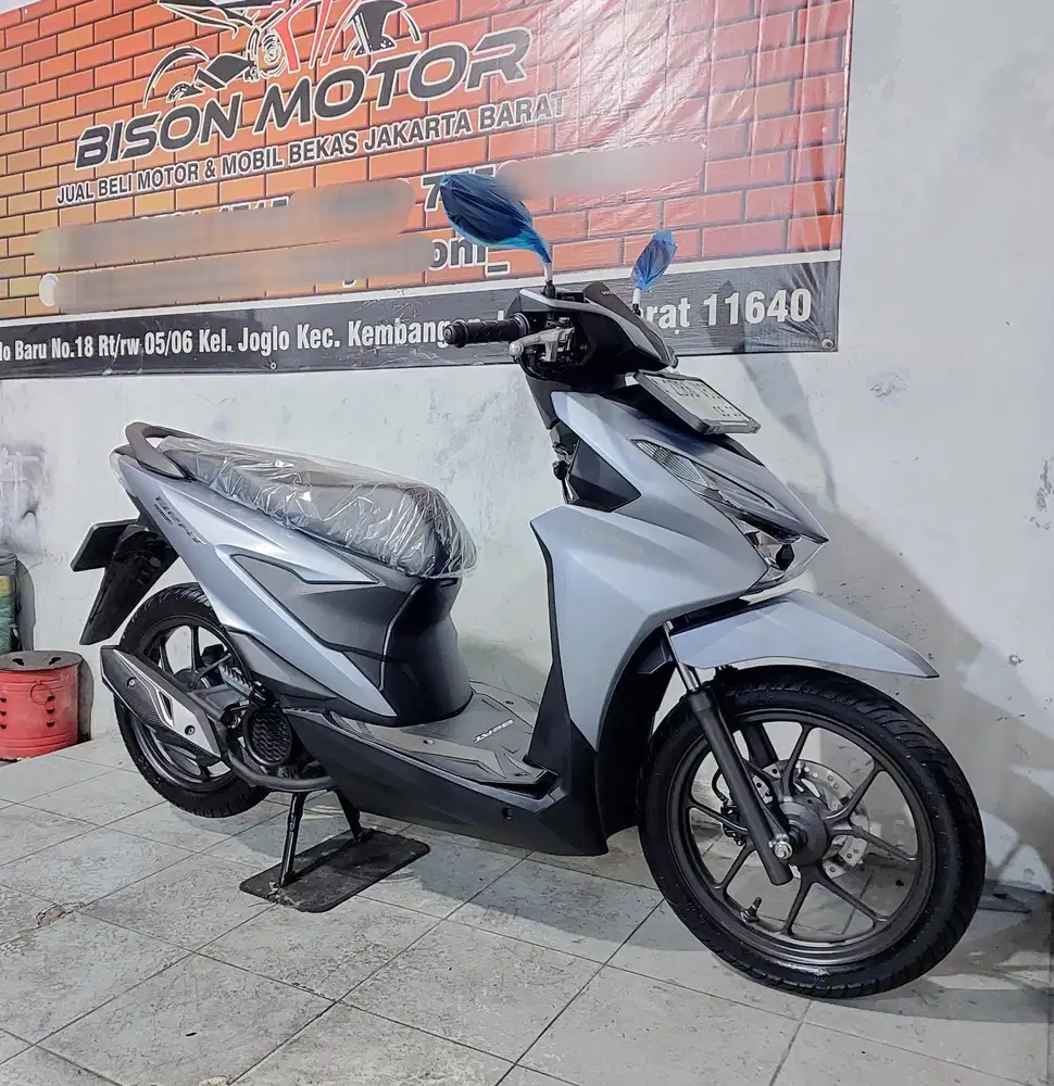 Km3rb! Sperti baru! HONDA NEW BEAT DELUXE ALARM 110 FI 2025 Pjk ON