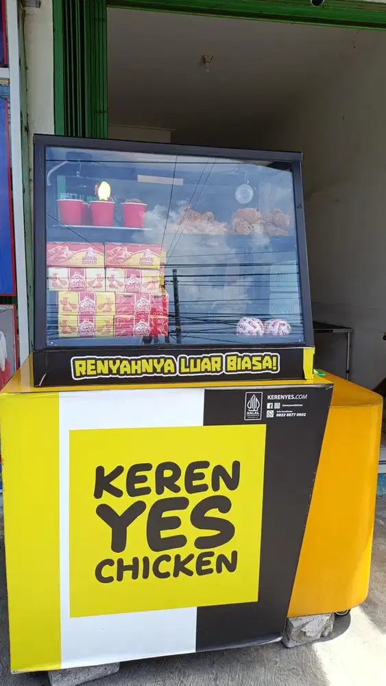 Dijual perlengakapan fried chicken