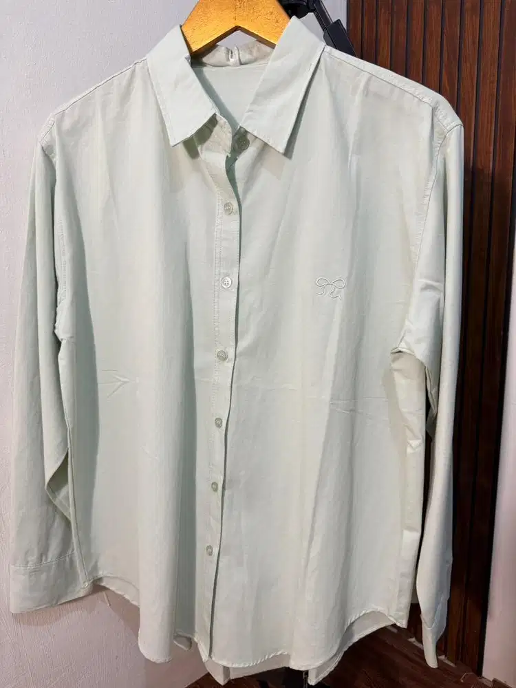 Kemeja semi jeans Wanita