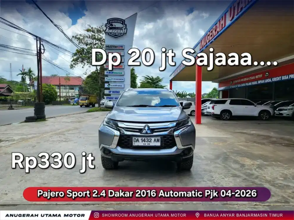 Dp20jt Pajero Sport Dakar 2016 Automatic
