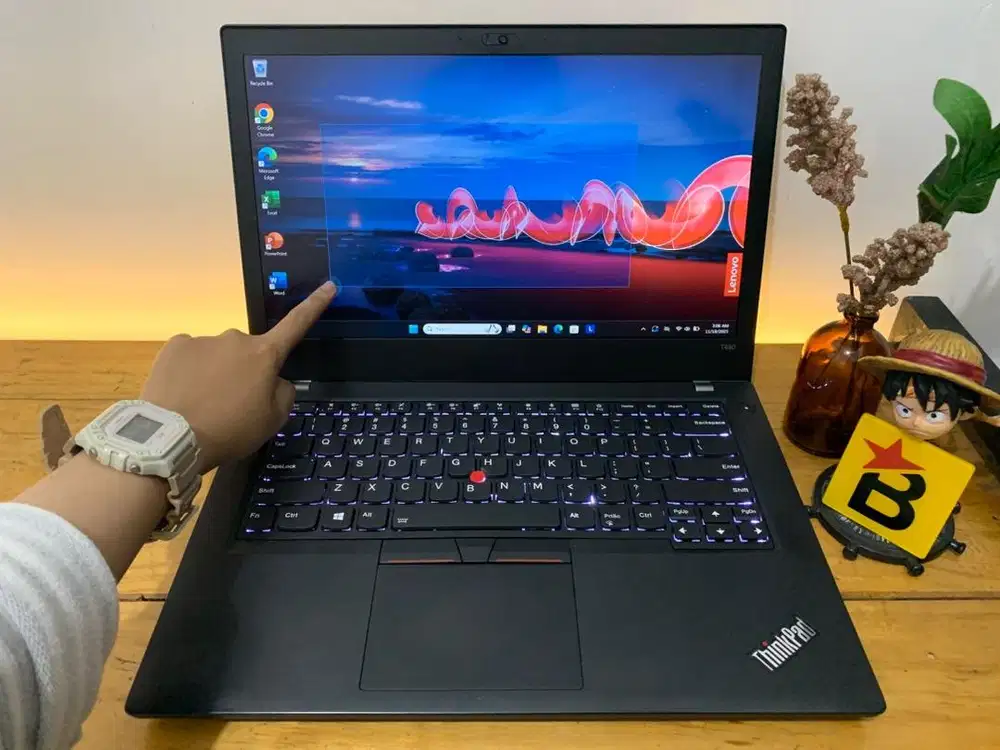 Laptop Bandel Touchscreen Lenovo Thinkpad T480 Core i5 RAM 16 LED FHD