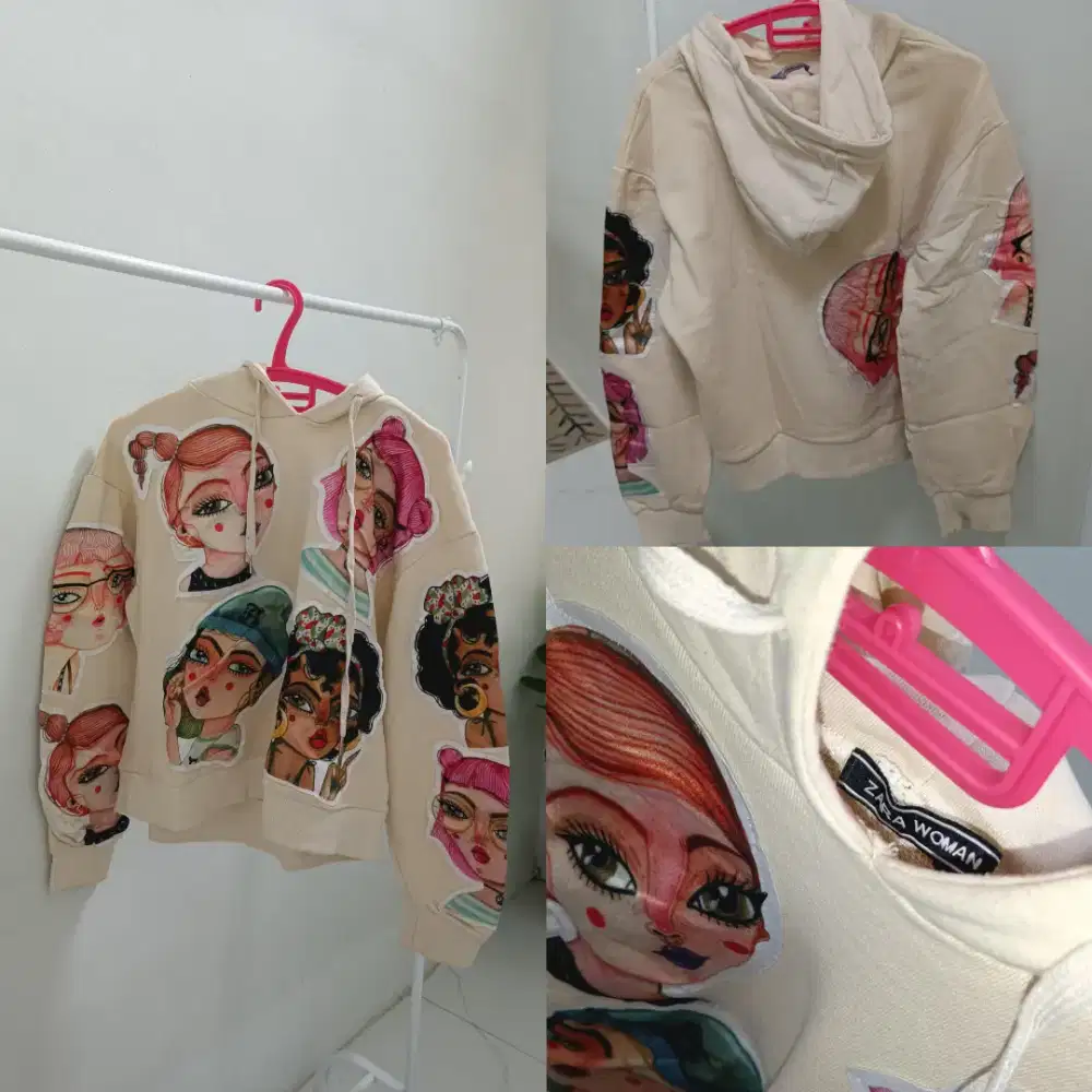 Hoodie karakter za*ra