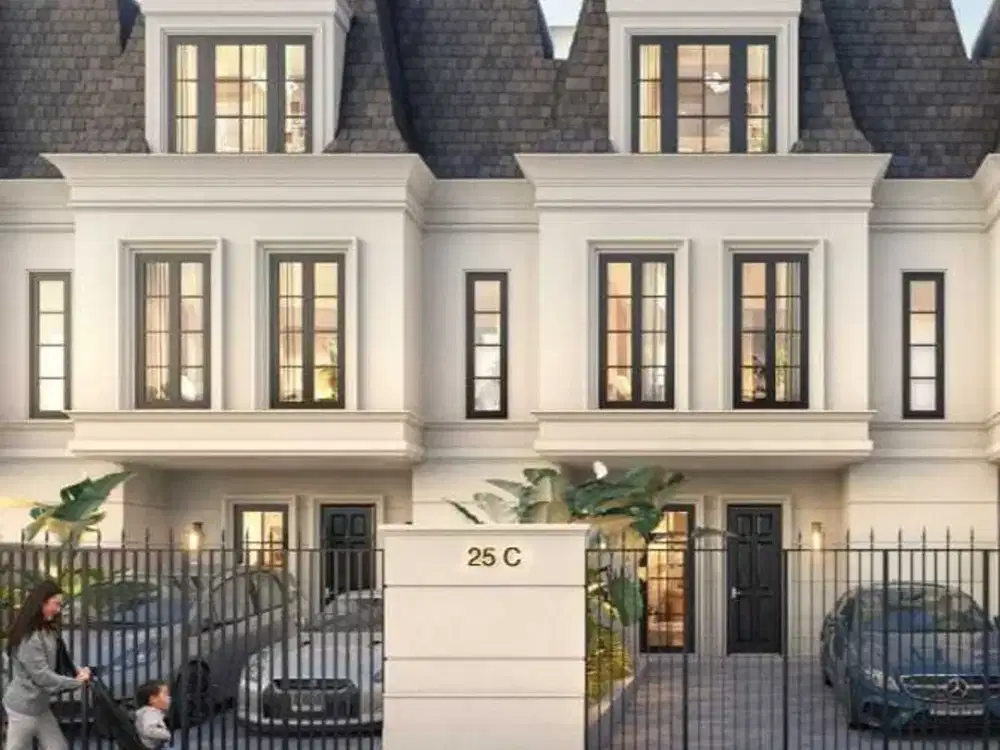 Brand New Town House Classic Modern Design in Veteran Bintaro Jakarta