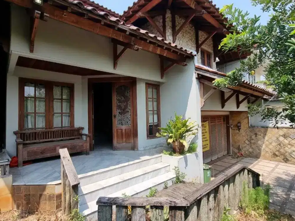 Rumah Full Kayu Jati 2 Lantai Murah di Lebak Bulus Jakarta