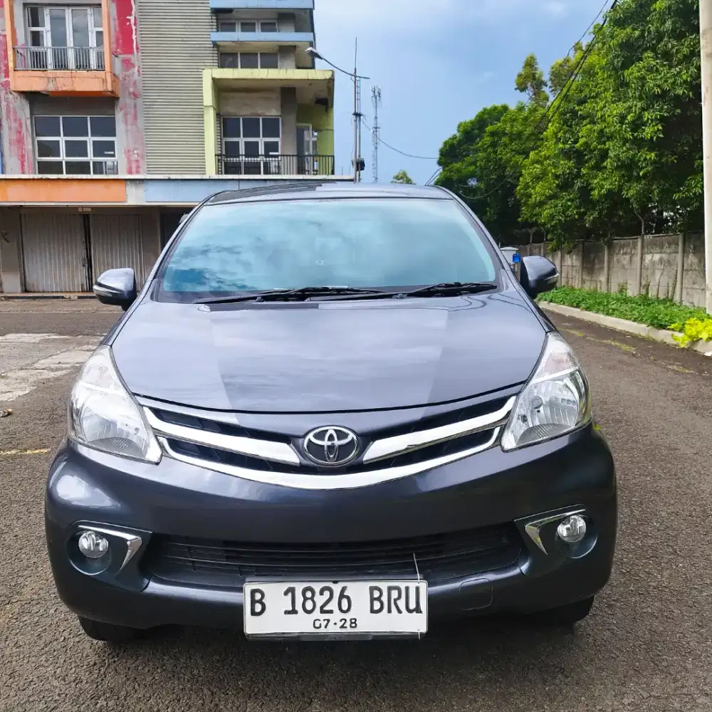 Avanza G 1.5 Mt 2013 Double Airbag