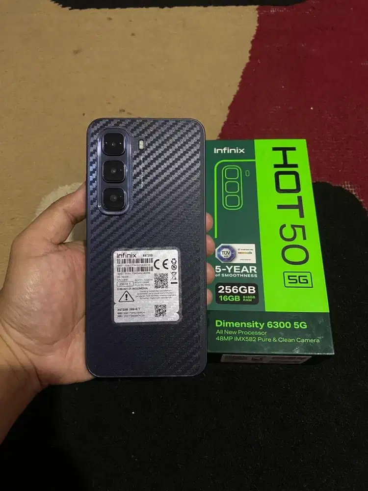 BISMILLAH INFINIX HOT 50 5G RAM 8/256 FULSET MULUS