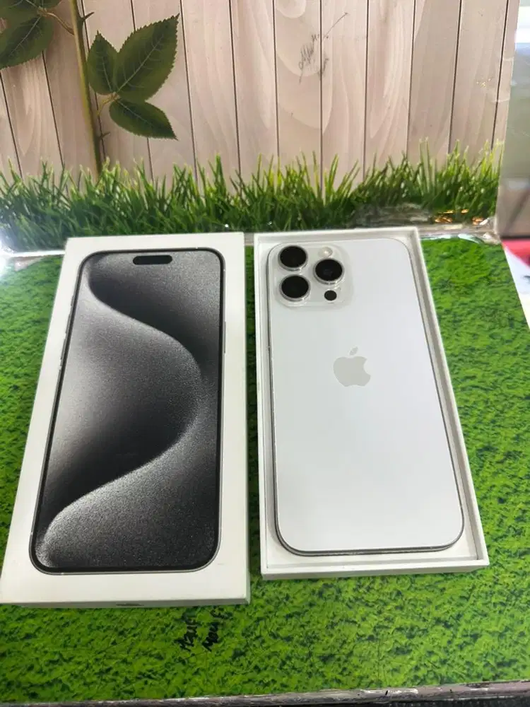 second iphone 15 pro max 512 ibox komplit