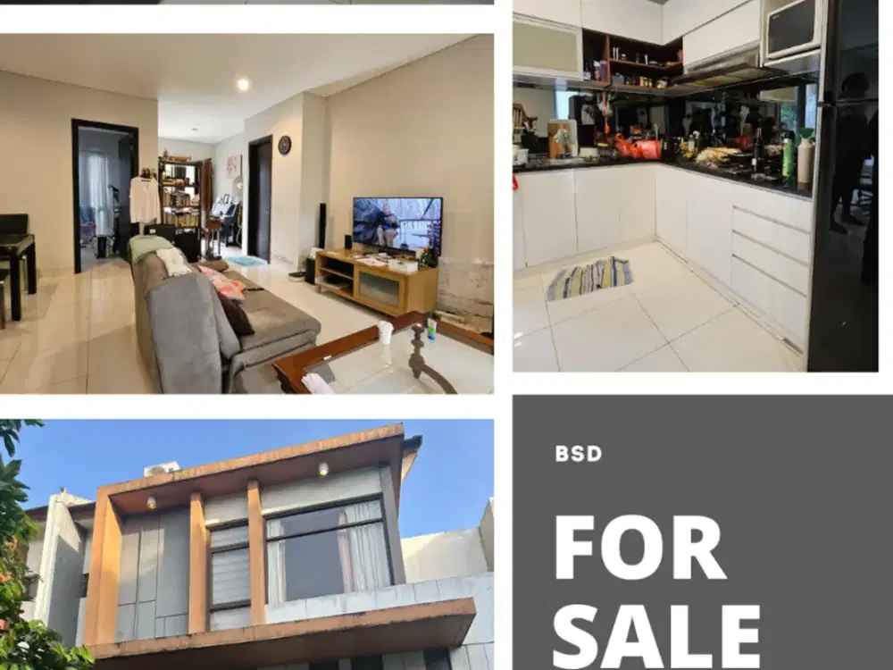 RUMAH TERMURAH  DIJUAL   TERMURAH di FORESTA - BSD  Rumah di Foglio, Foresta, BSD City