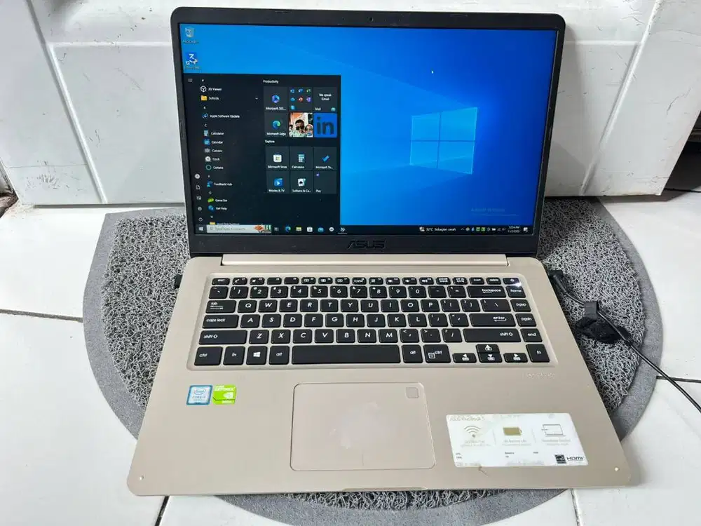 Laptop asus vivobook x510uq gaming dualvga  Intel core i5-7200U 2.7Ghz
