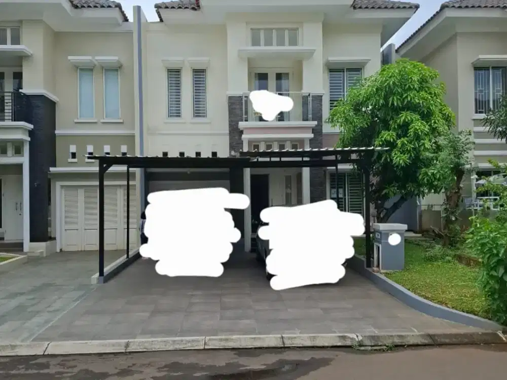Jual cepat rumah cantik 2 lantai furnish Cluster Sapphire Gading Serpong