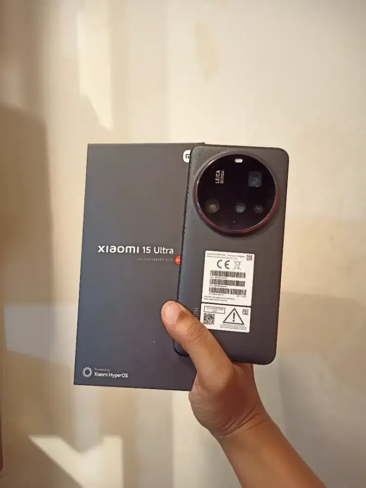 Jual Xiaomi Mi 15 Ultra Second Ram 16/512Gb Mulus Fullset Garansi On