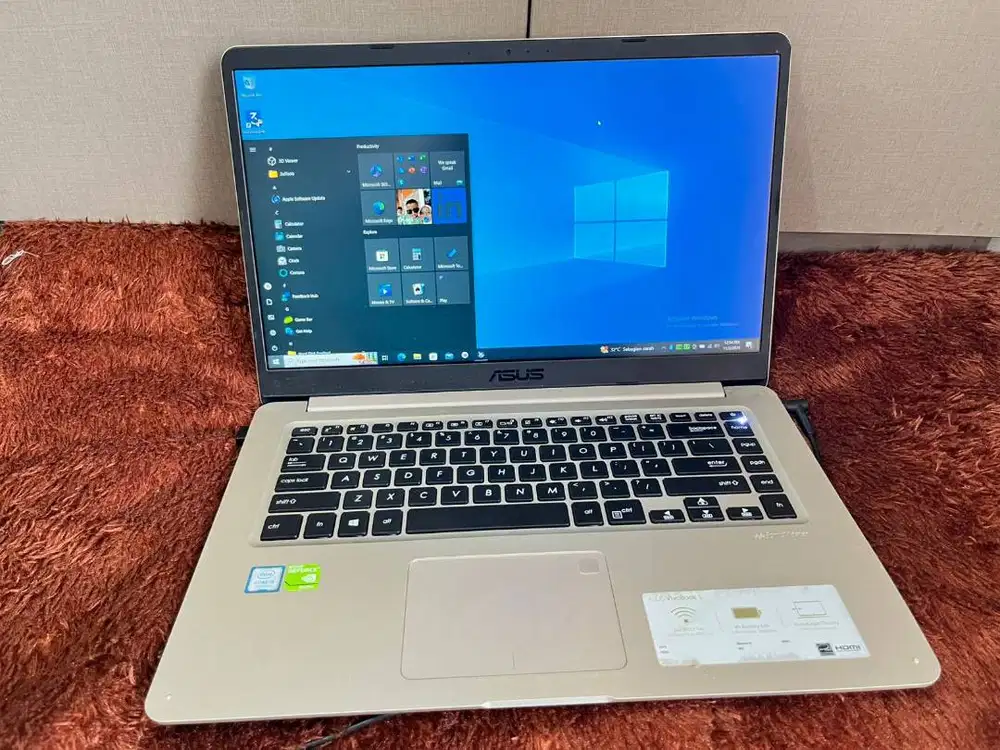 Laptop asus vivobook x510uq gaming dualvga  Intel core i5-7200U 2.7Ghz