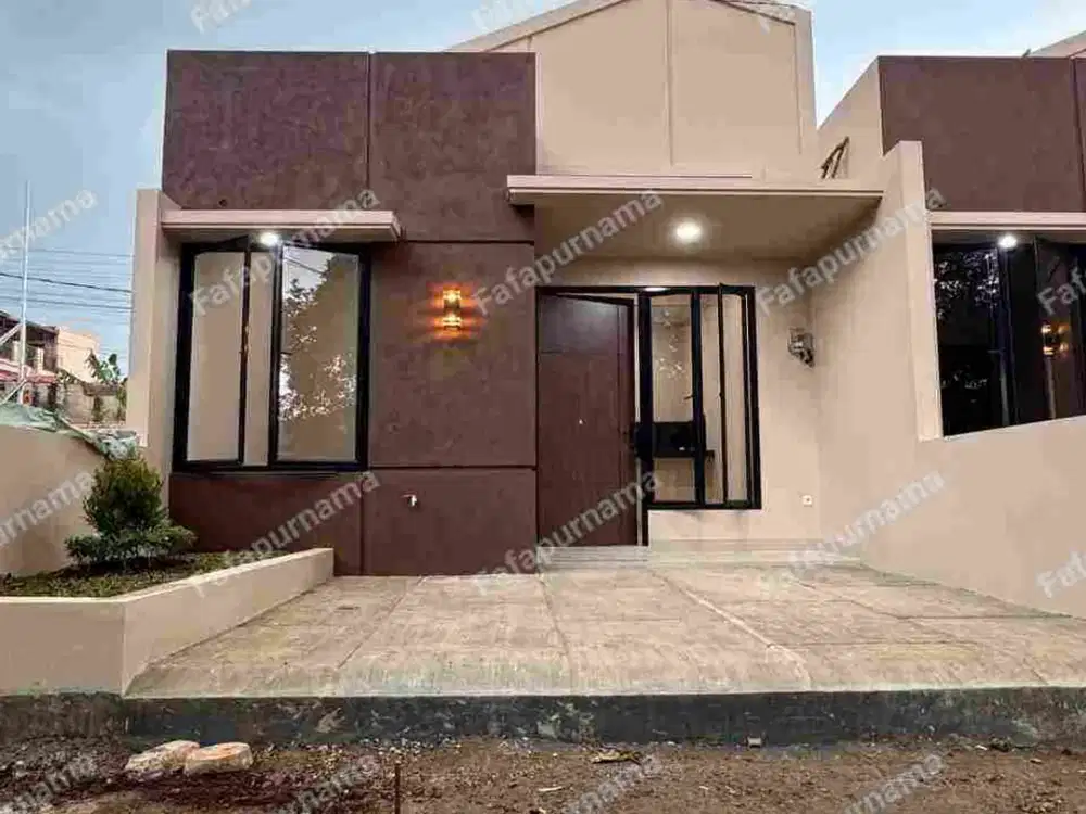 Rumah Cluster 1lantai 500jt an lokasi di pitara mampang depok