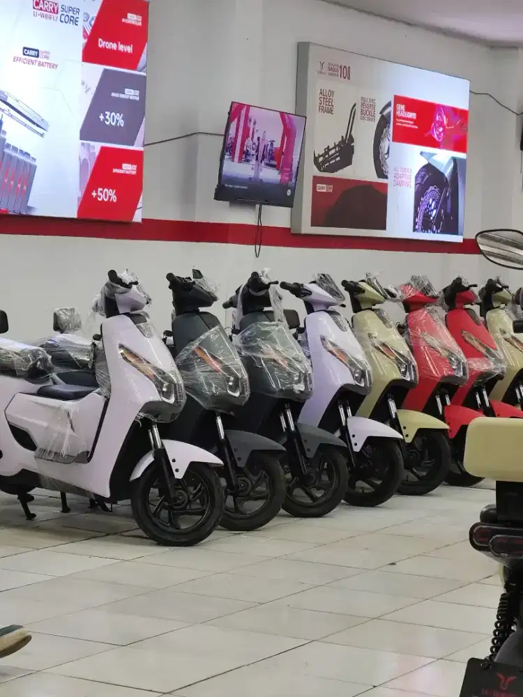 NEW ARIVALS UWINFLY D65 ADV, SEPEDA LISTRIK BERGARANSI RESMI 10THN!!