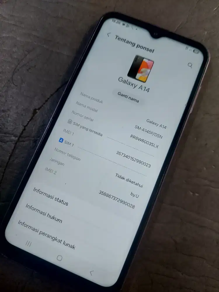 Samsung a14 ram 6/128