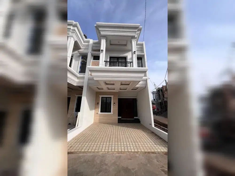 RUMAH MEWAH DAN MEGAH. BANGUNAN FULL BATA MERAH. DP 0% LANGSUNG AKAD. FREE BIAYA2