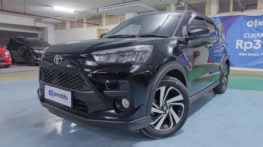 TDP 9,JT Toyota Raize 1.0 G One Tone Bensin-AT Abu 2021