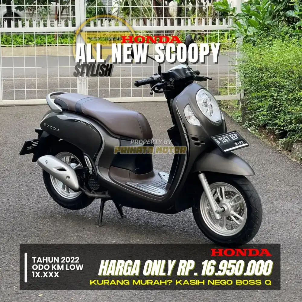 HONDA ALL NEW SCOOPY STYLISH 2022