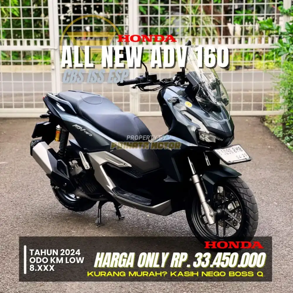 HONDA ALL NEW ADV 160 CBS ISS ESP 2024