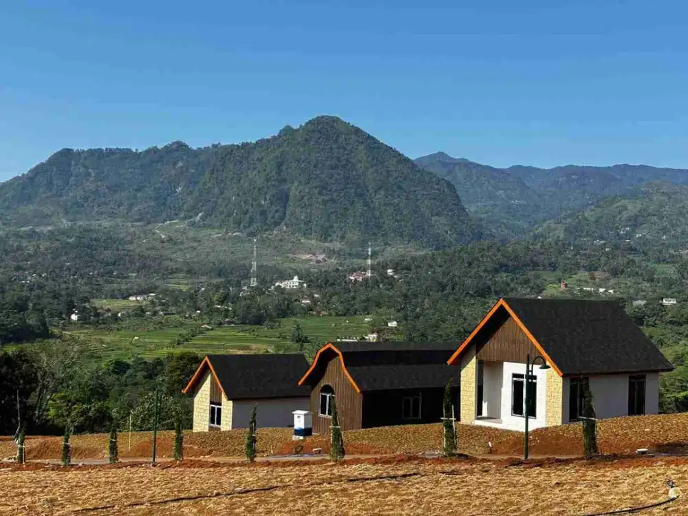 TANAH KAVLING BERNUANSA EROPA VIEW PEGUNUNGAN LEGALITAS SHM DI BOGOR TIMUR