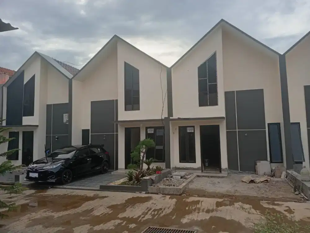 Rumah bebas banjir dekat stasiun depok