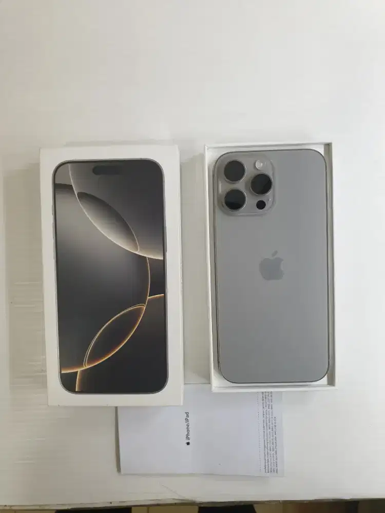 Iphone 16 promax 256gb ibox Garansi on