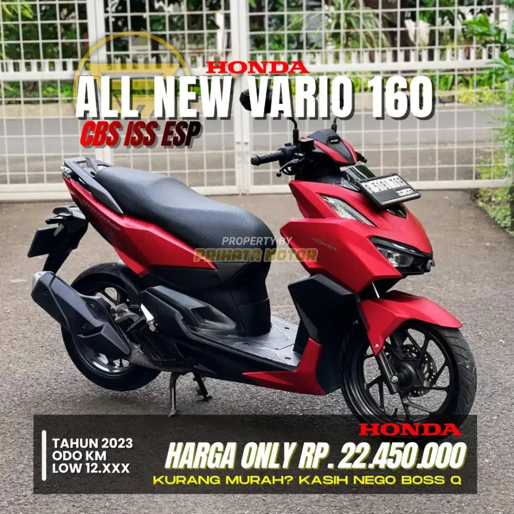 DP 2,3 Jutaan HONDA ALL NEW VARIO 160 2023