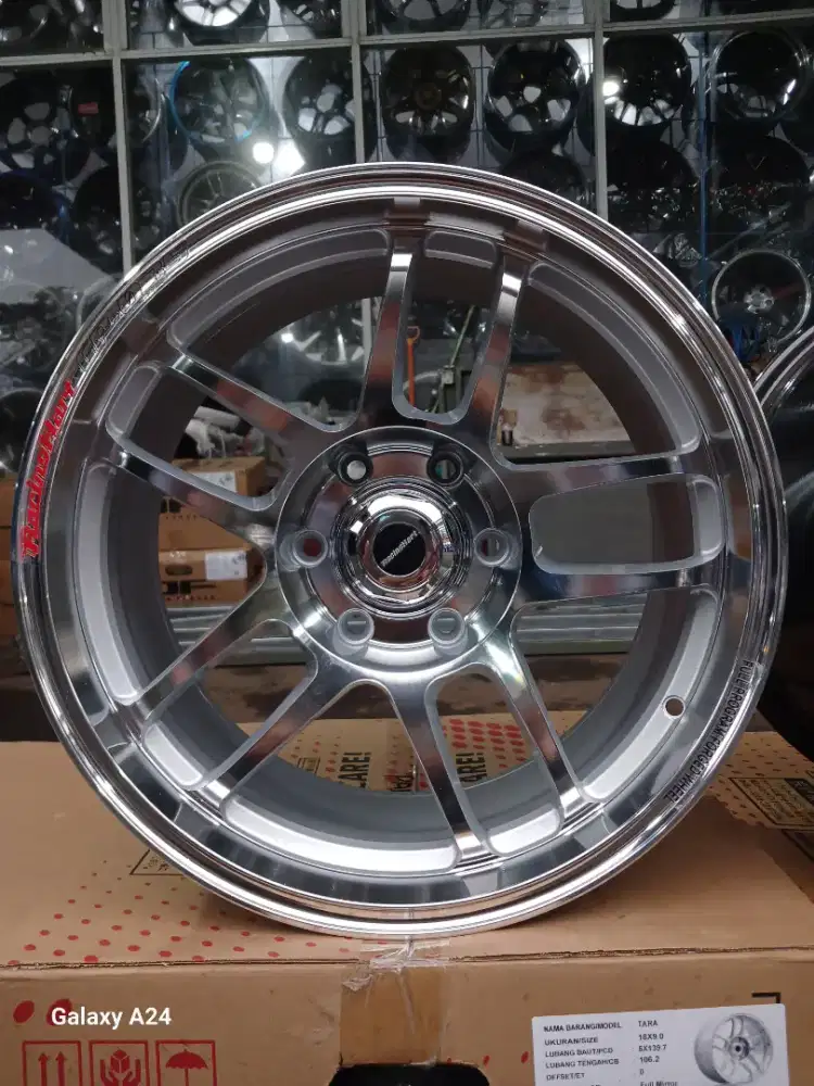 Racinghart cp035 ring 18x9 6x139,7 ET 0 full mirror 4pcs