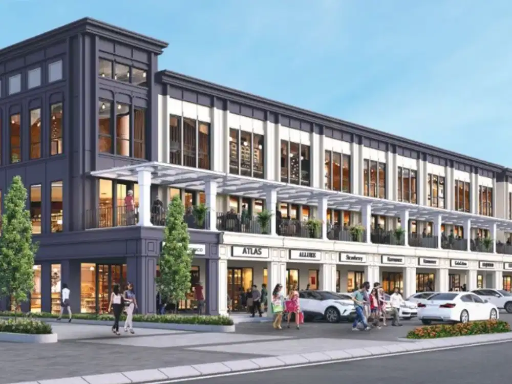 Dijual Ruko 3 Lt The Hudson Gading Serpong Brand New. Double Alfresco