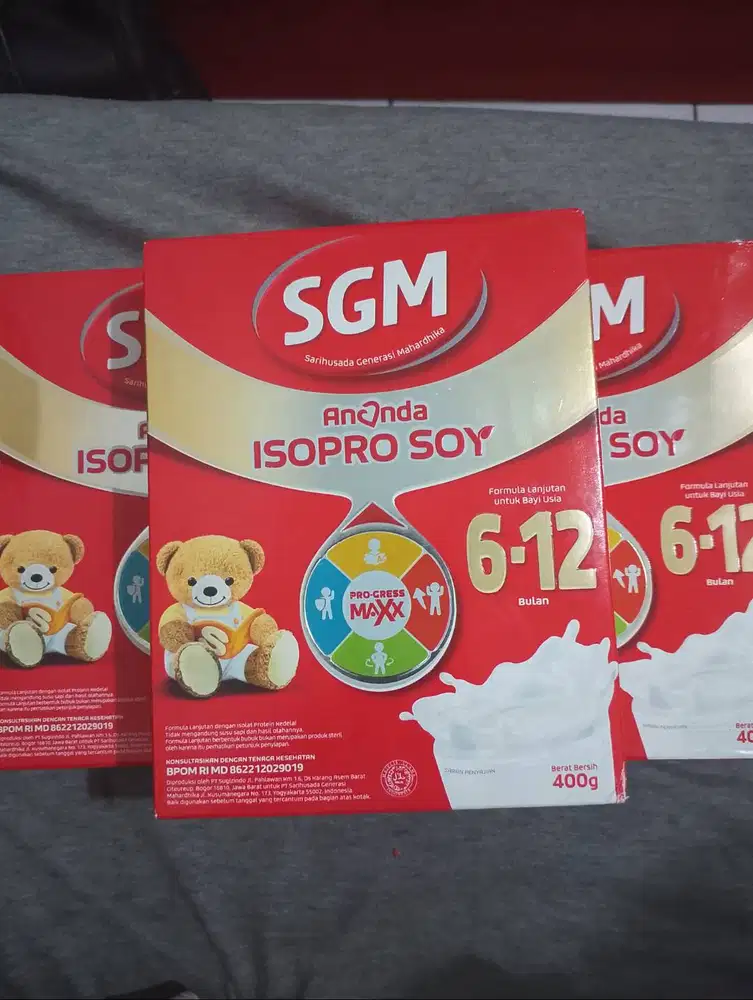 SUSU SGM SOYA 6-12 400gr