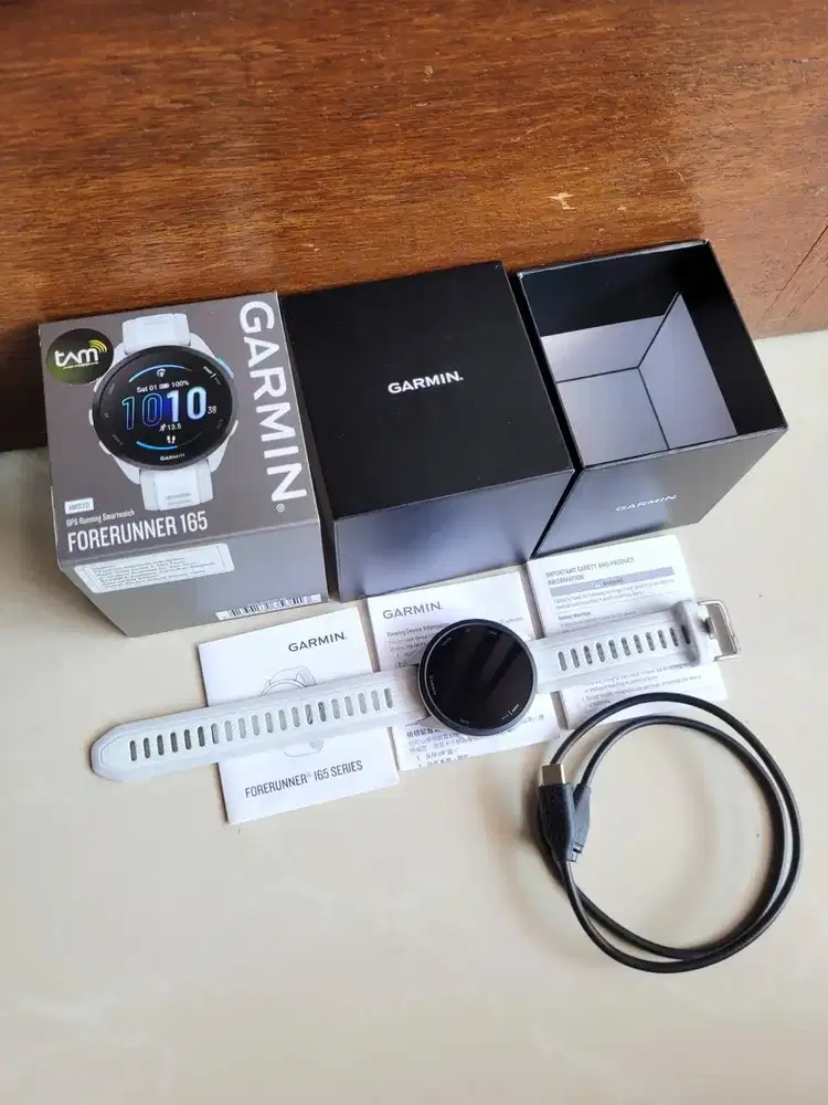 GARMIN FORERUNNER 165 (NON MUSIC) WHITE