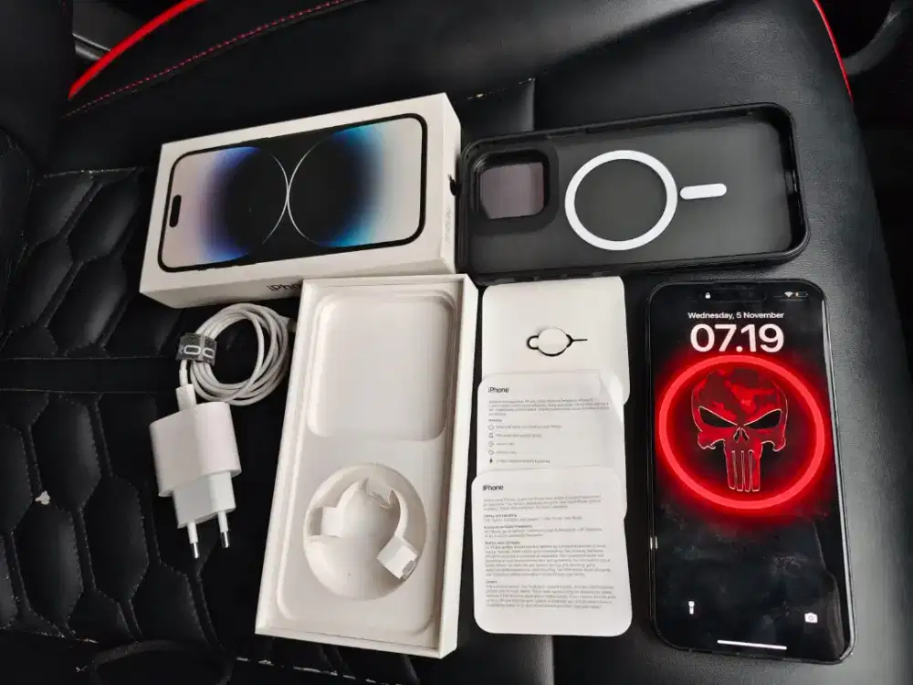 Iphone 14 promax warna hitam seperti baru