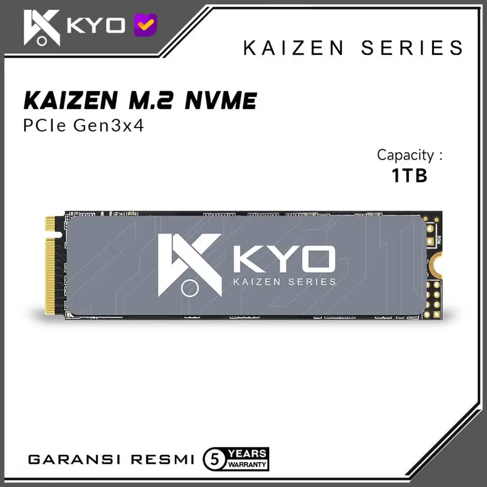 SSD NVME KYO KAIZEN 1TB PCIE GEN 3