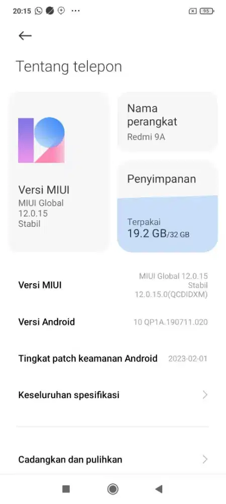 Xiaomi Redmi 9A 2/32