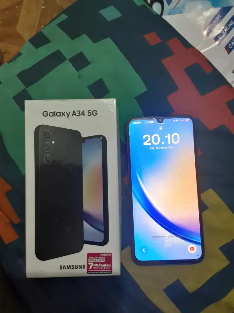 Dijual cepat samsung A34 5g / 256 gb