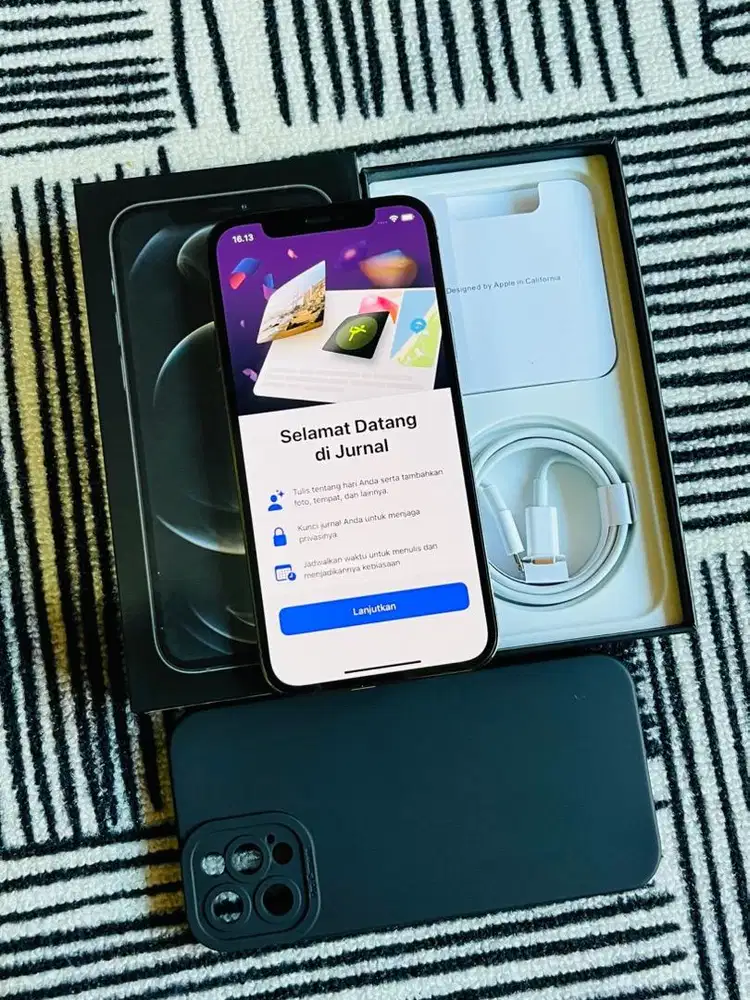 Iphone 12 pro 256 gb Bea cukai mulus fulset nominus