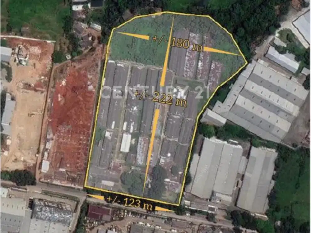 DIJUAL TANAH INDUSTRI STRATEGIS DI GUNUNG SINDUR